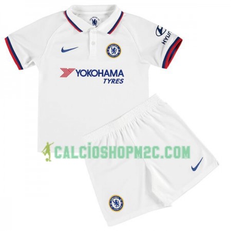 Chelsea Bambino Maglia Trasferta 2019/2020 Manica Corta (+ Pantaloncini) 